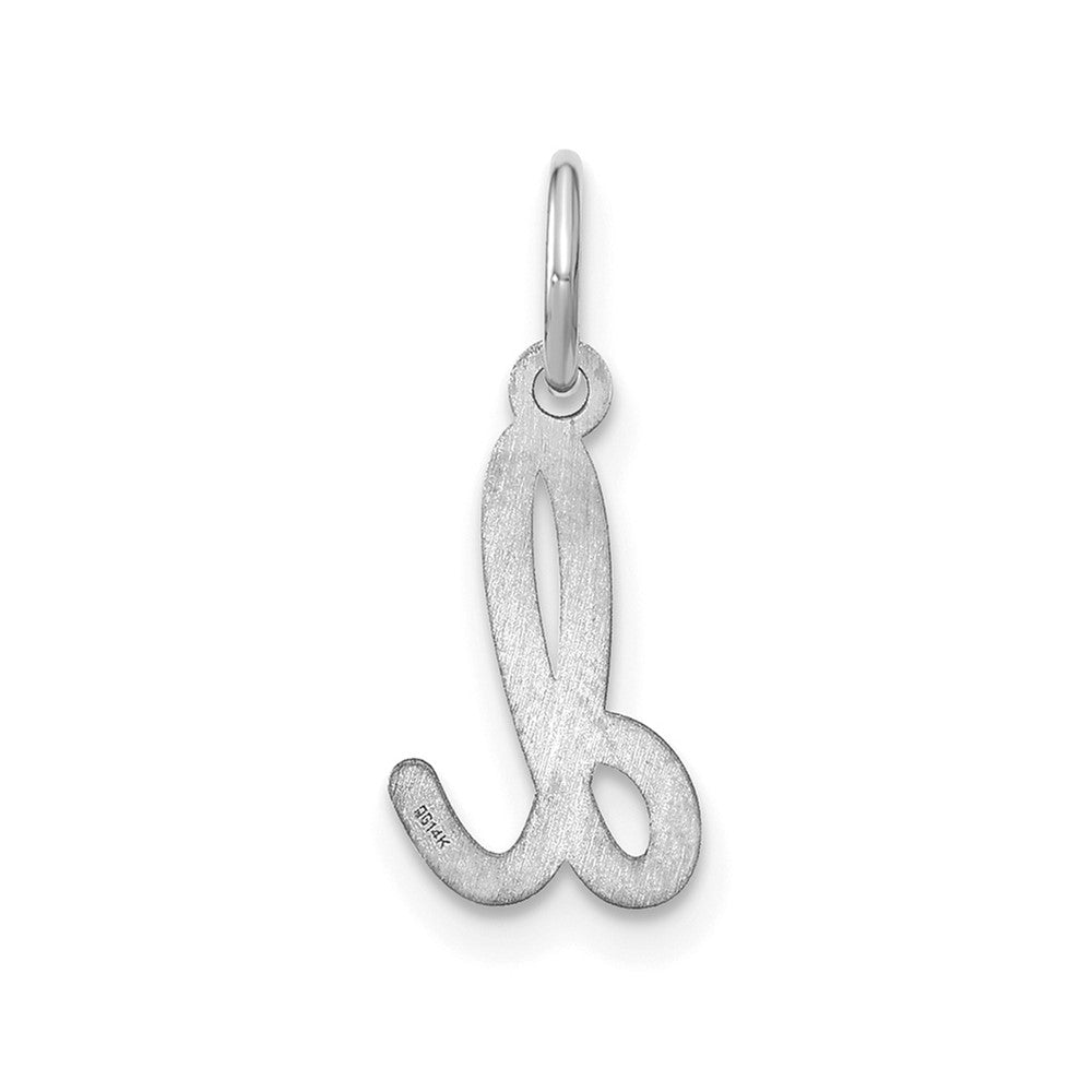 10KW Lower case Letter D Initial Charm