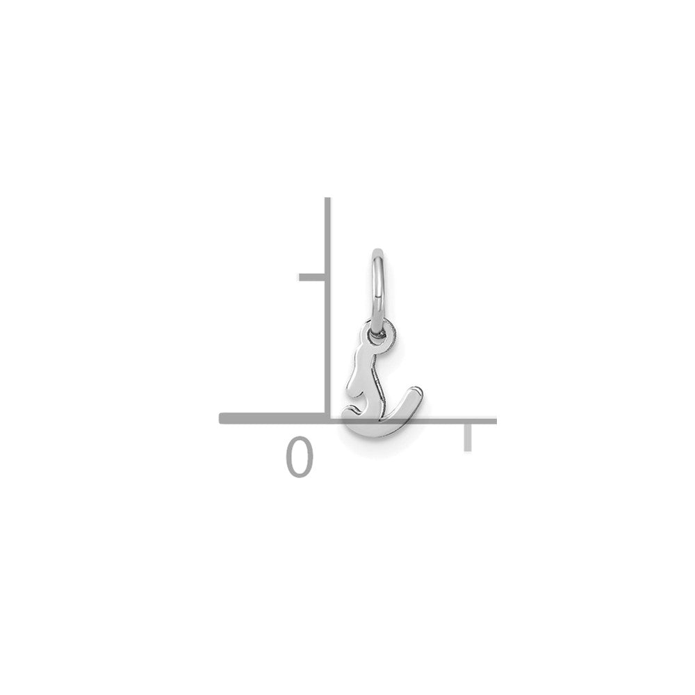 10KW Lower case Letter S Initial Charm