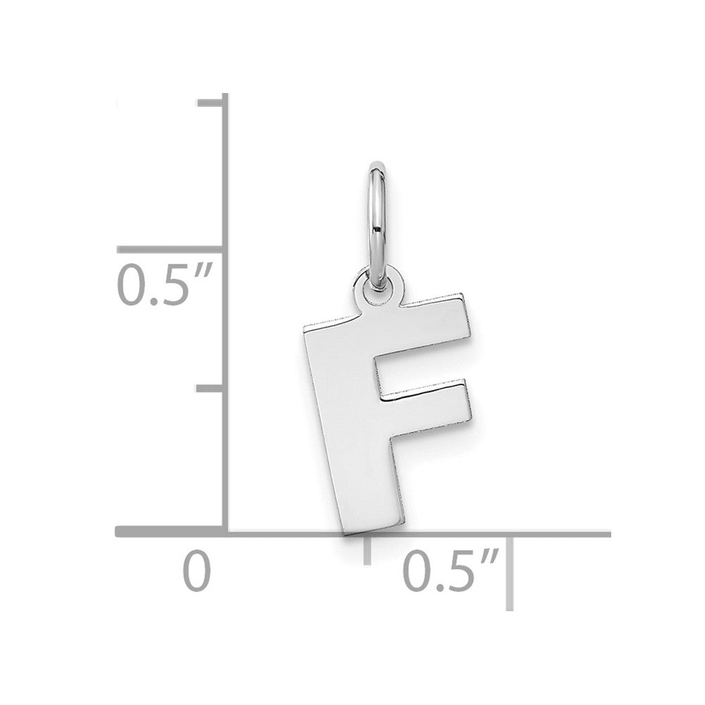 10kw Letter F Initial Pendant
