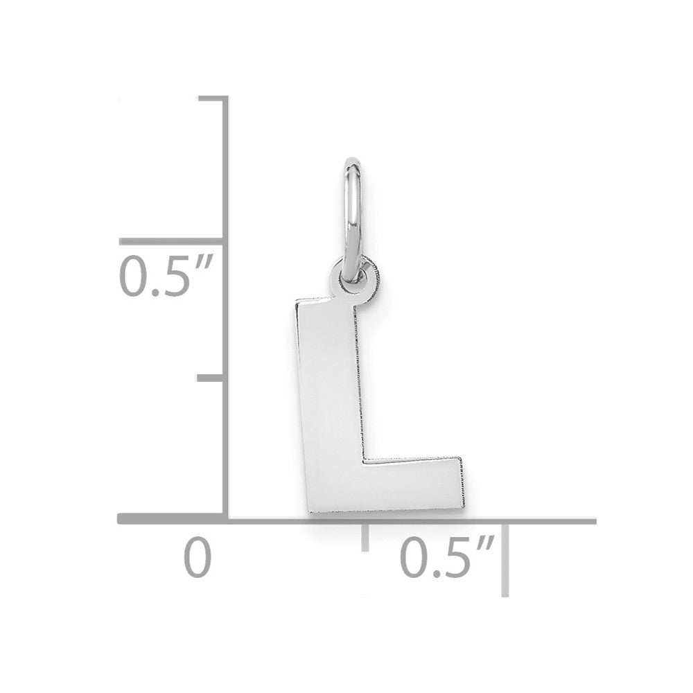 10kw Letter L Initial Pendant