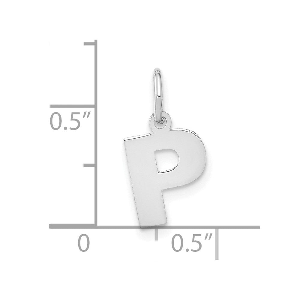 10kw Letter P Initial Pendant