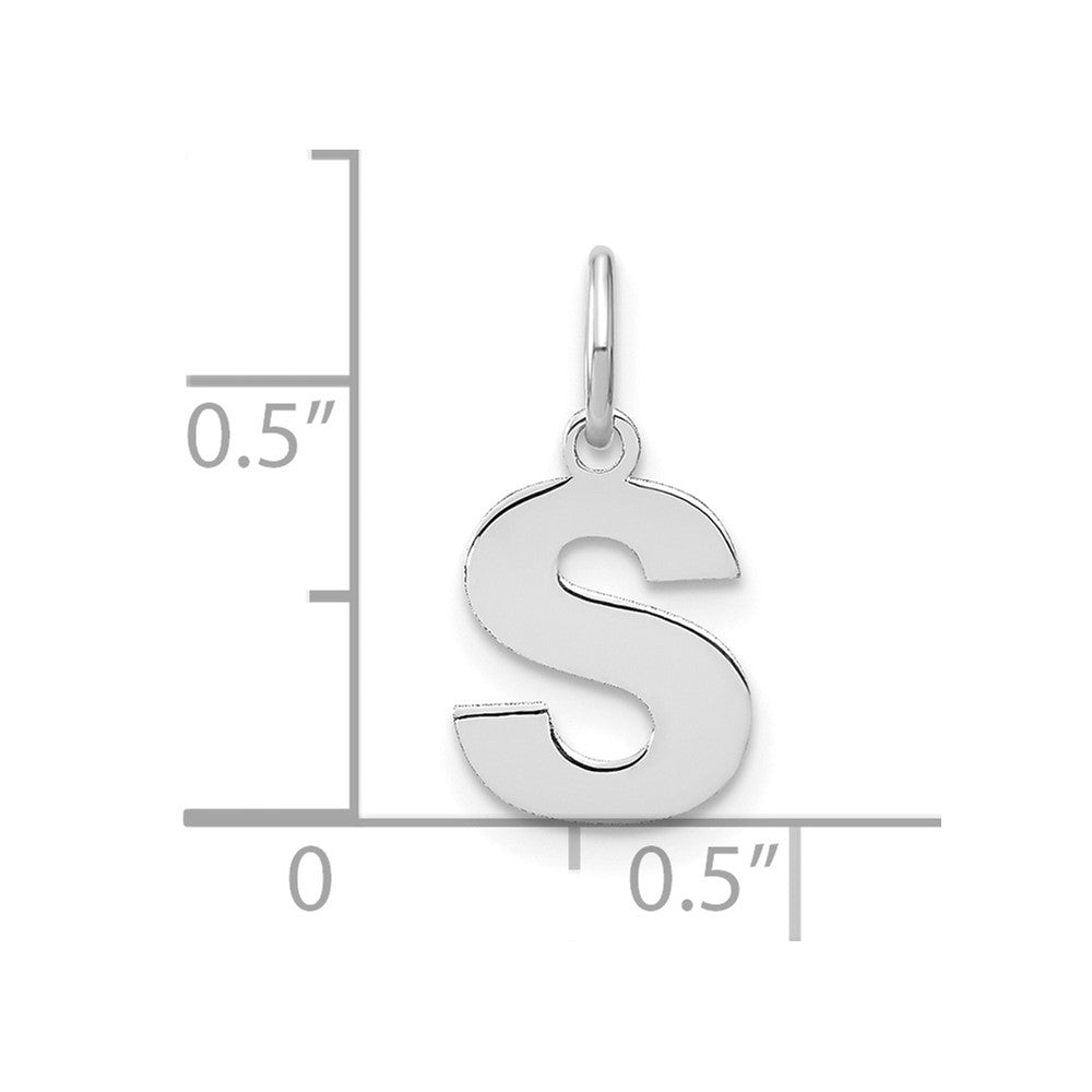 10kw Letter S Initial Pendant