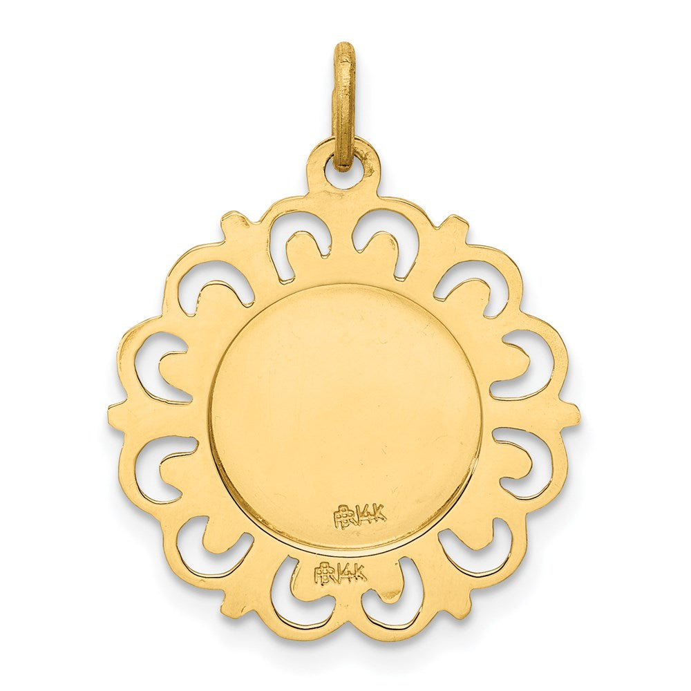 14k Our of Mt. Carmel Medal Charm