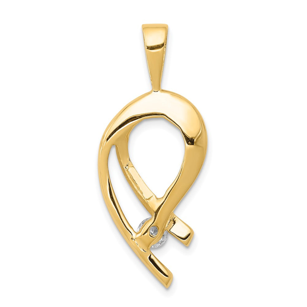 14k Holds 1-4mm stone, A Diamond Slide