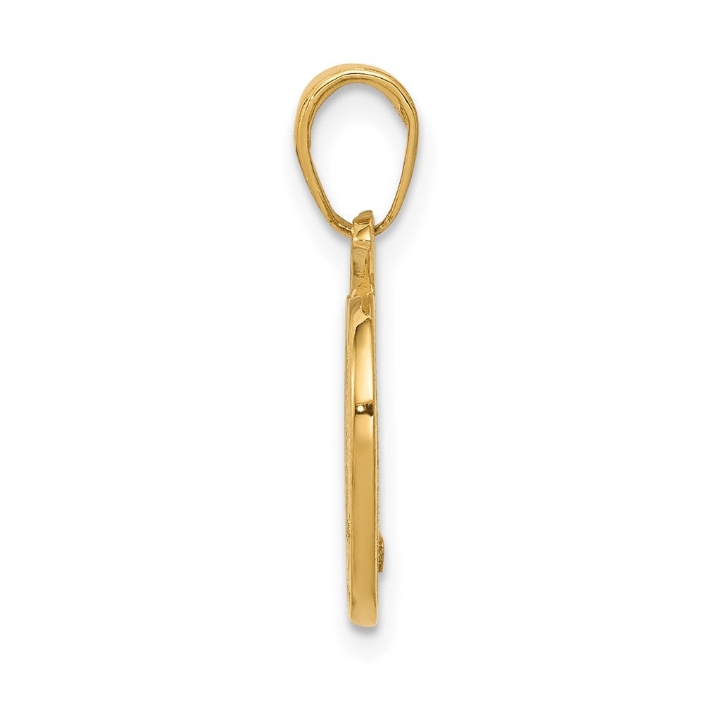 10k New York City Skyline in Apple Pendant