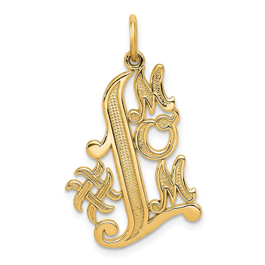 10K #1 MOM Charm