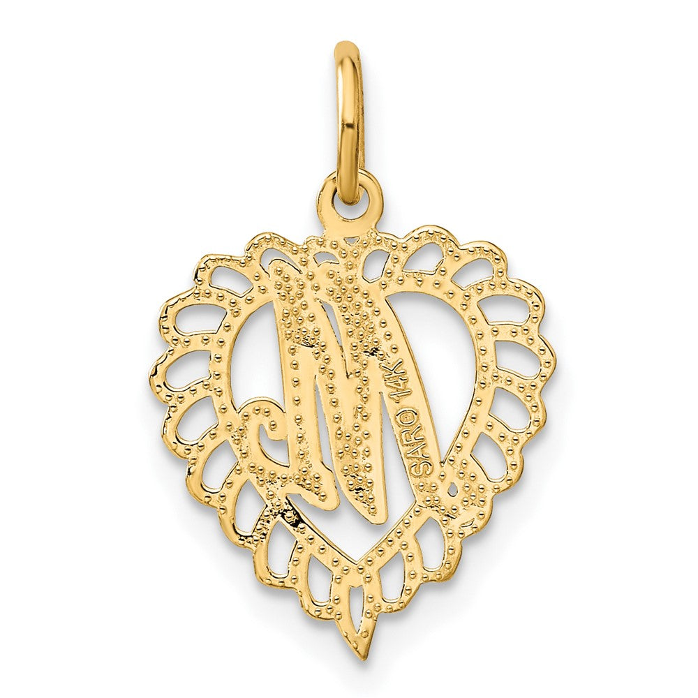 10k Initial M Charm