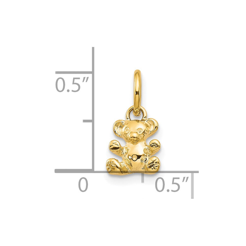 10k 3D Teddy Bear Charm