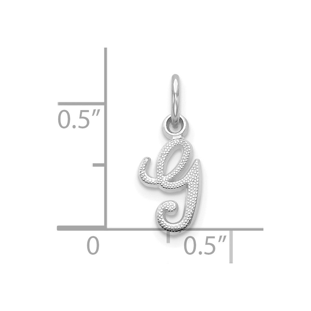 10KW Initial G Charm