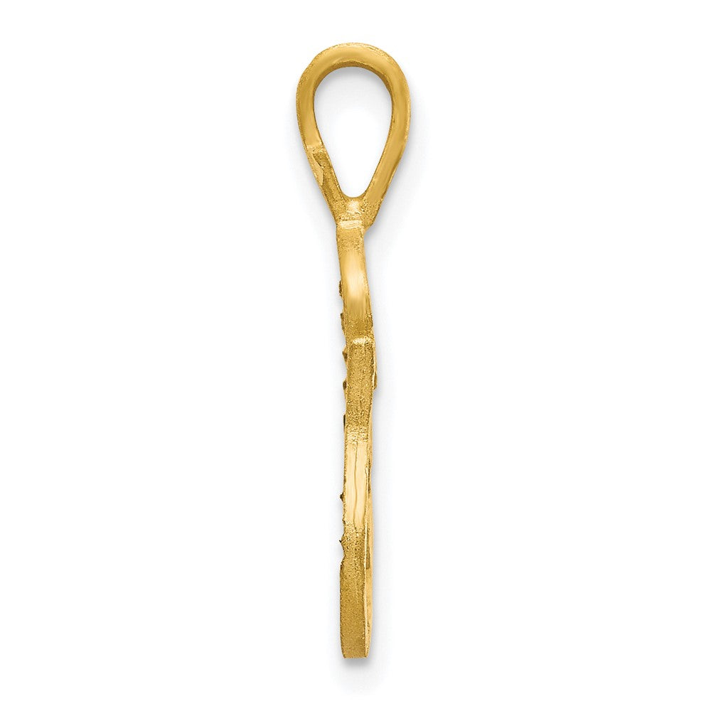 10k Initial G Pendant