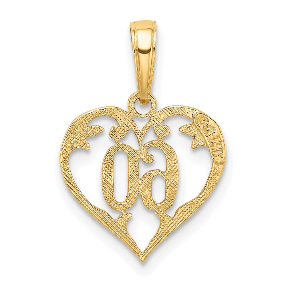 10k 60 Heart Pendant