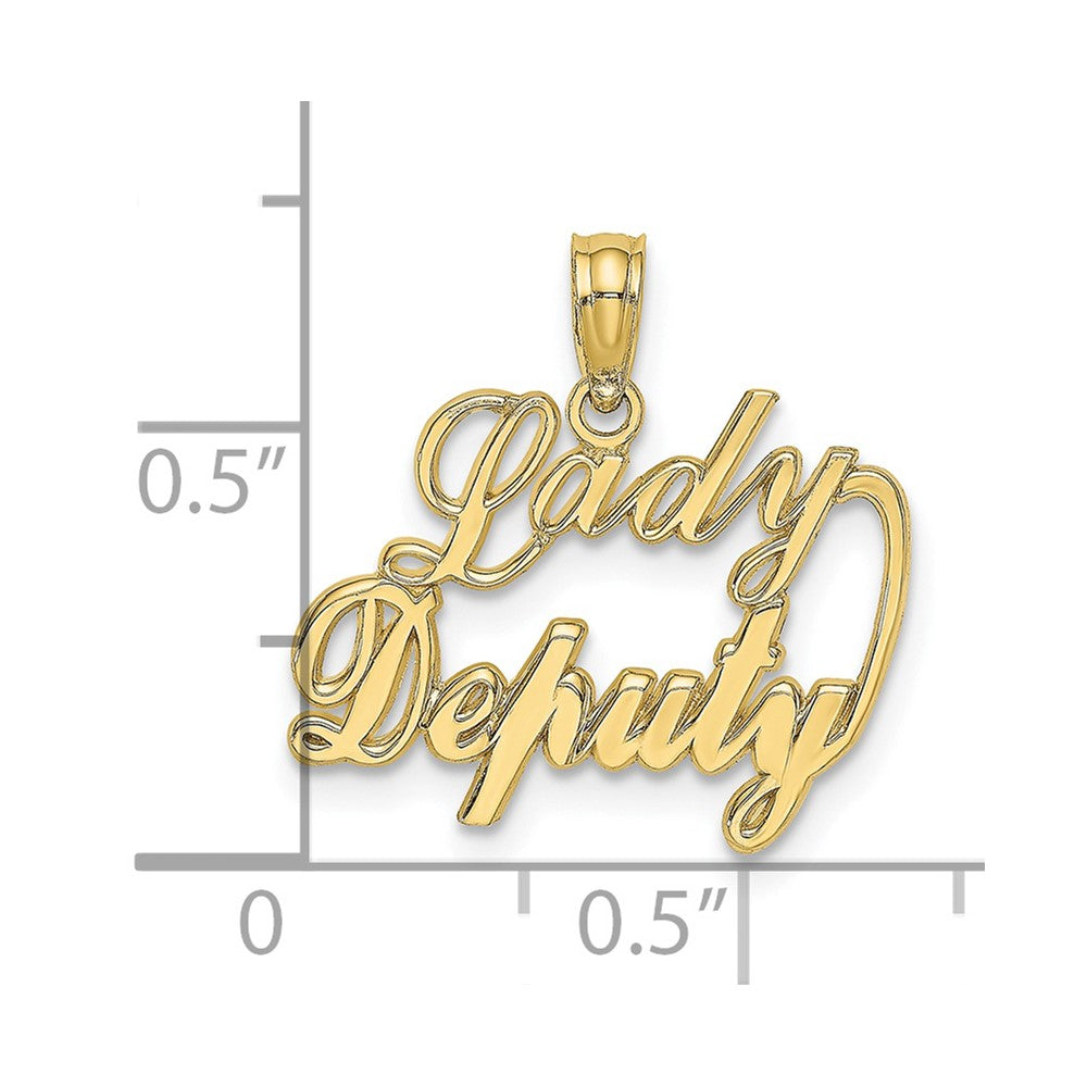 10k DEPUTY Charm