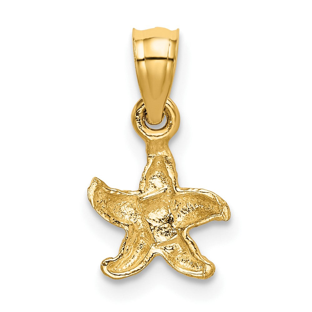 10K Starfish Pendant
