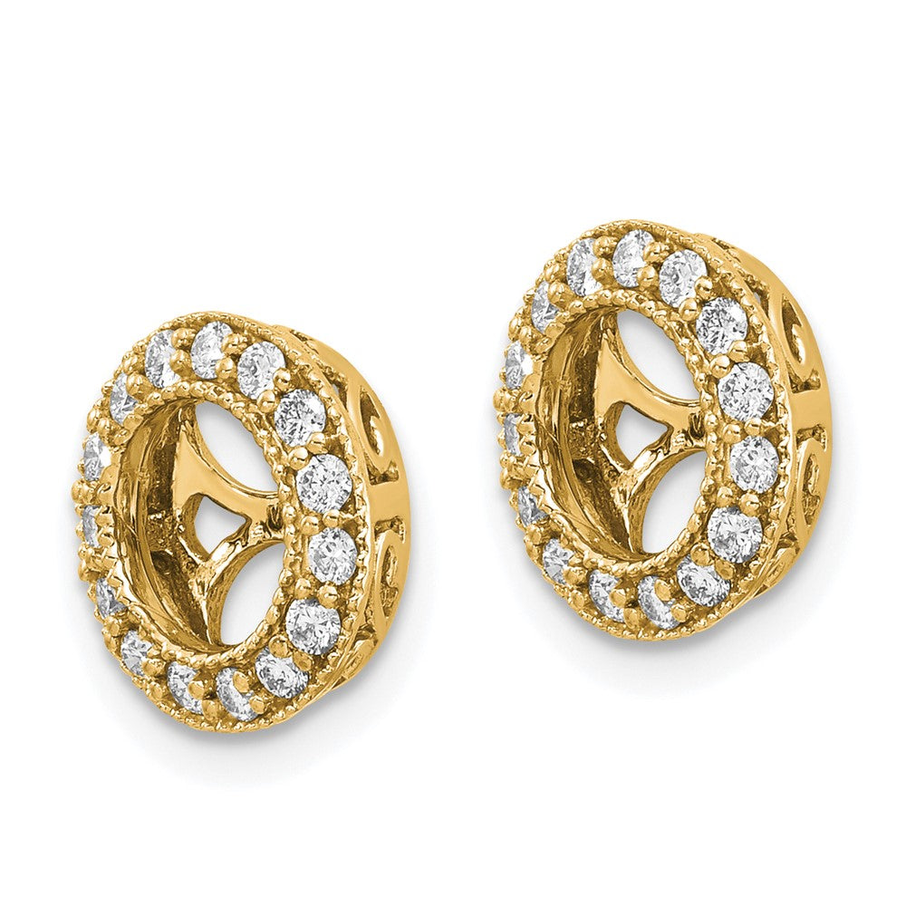 10k AA Diamond Earring Jacket