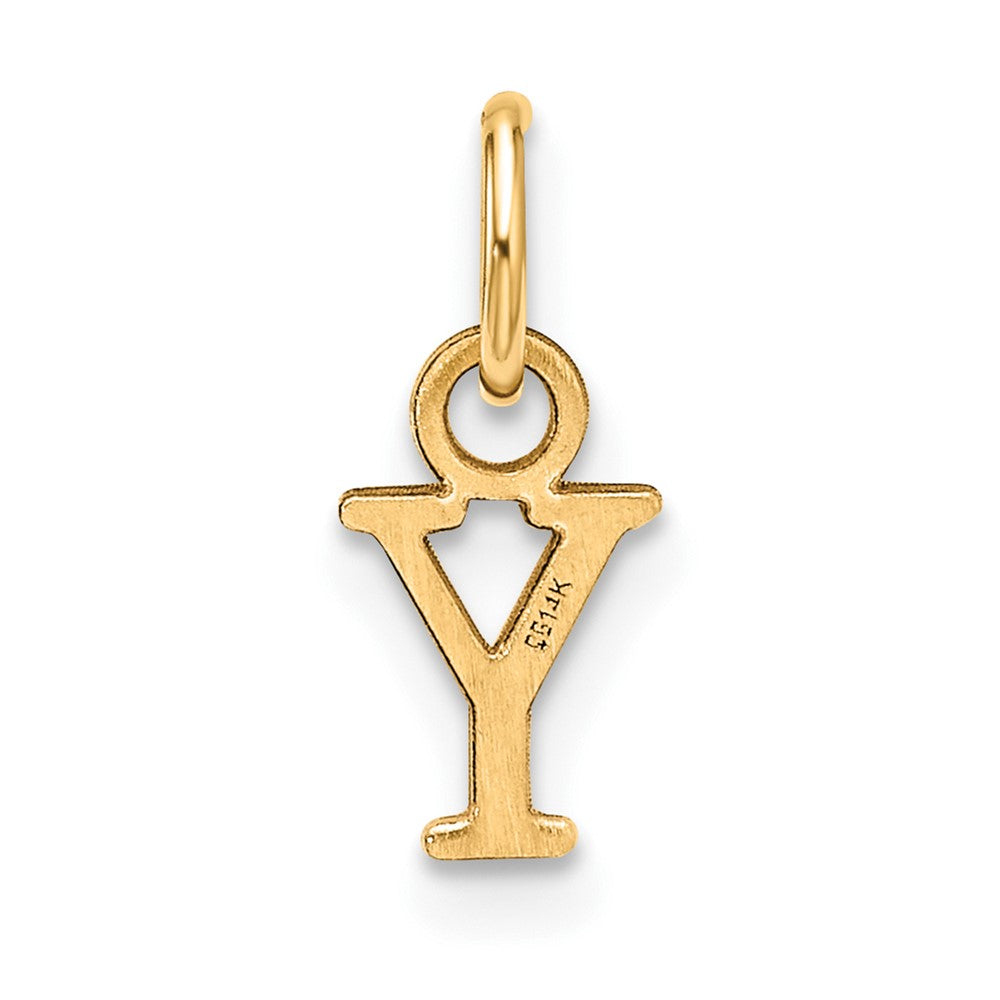 10ky Cutout Letter Y Initial Charm