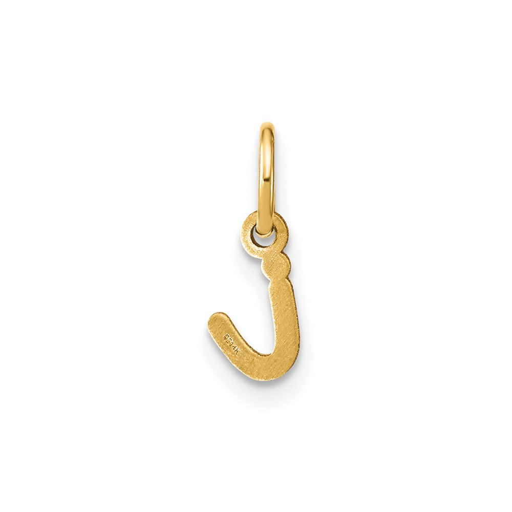 10KY Lower case Letter I Initial Charm