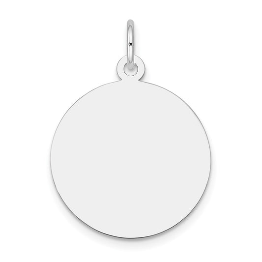 10Kw Plain .013 Gauge Circular Engravable Disc Charm