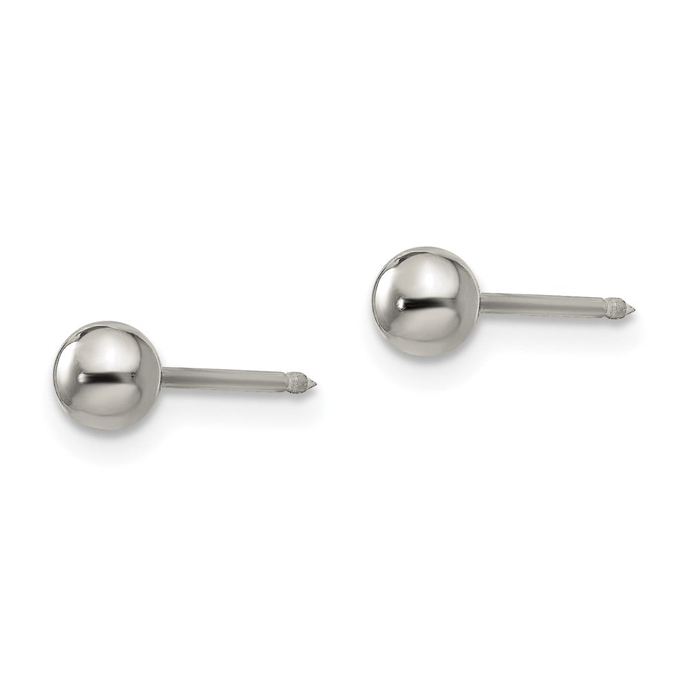Piercing only Titanium 4mm Ball Post Earrings