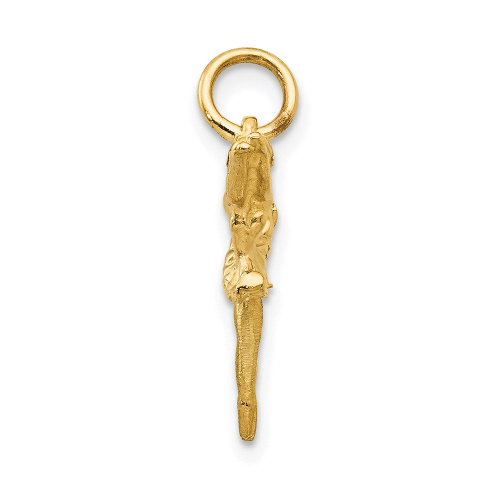 14K  3D Ballerina Charm