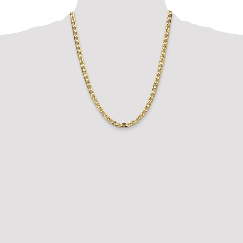 14k 6.25mm Semi-Solid Anchor Chain