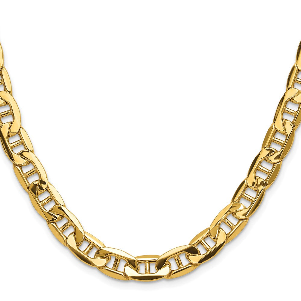 14k 8.25mm Semi-Solid Anchor Chain