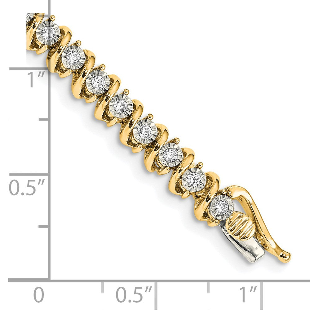 14k Diamond Bracelet