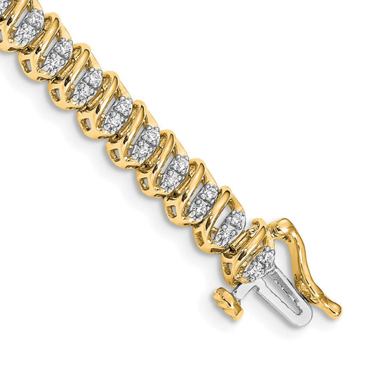 14k Diamond Bracelet
