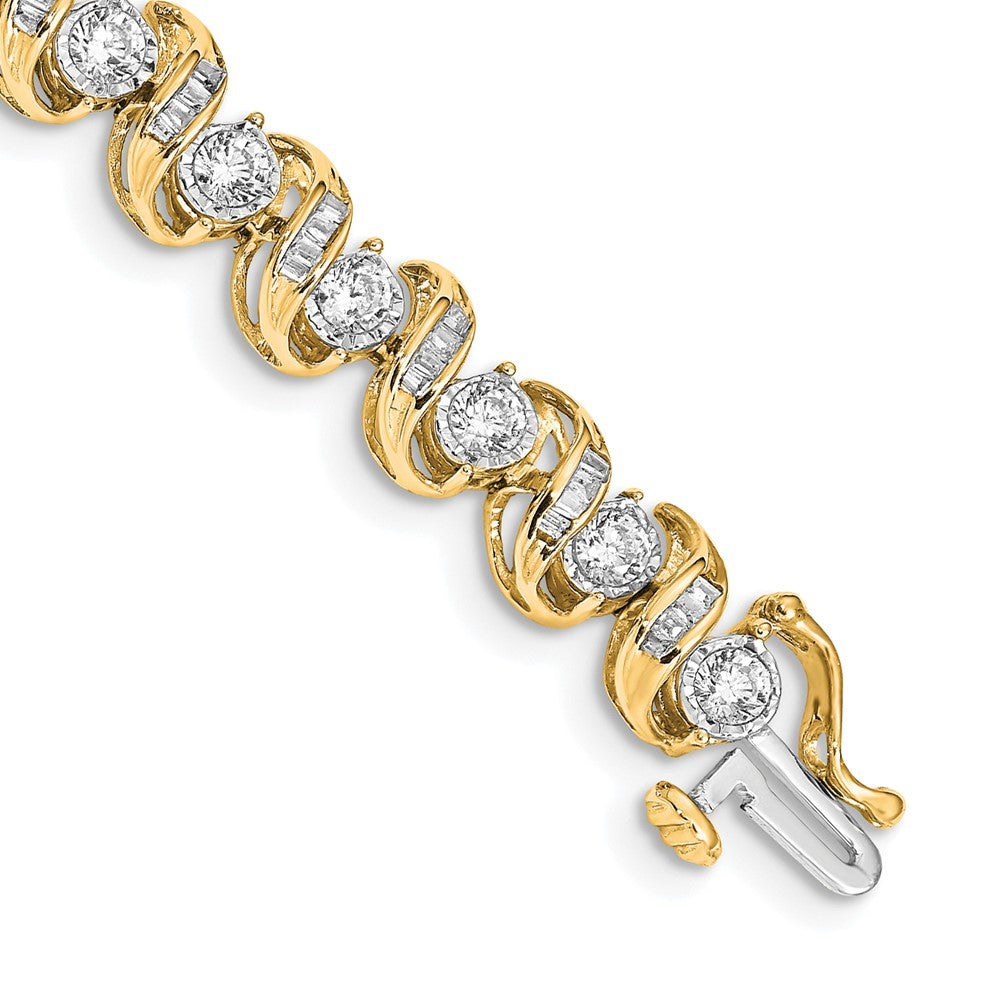 14k Diamond Bracelet