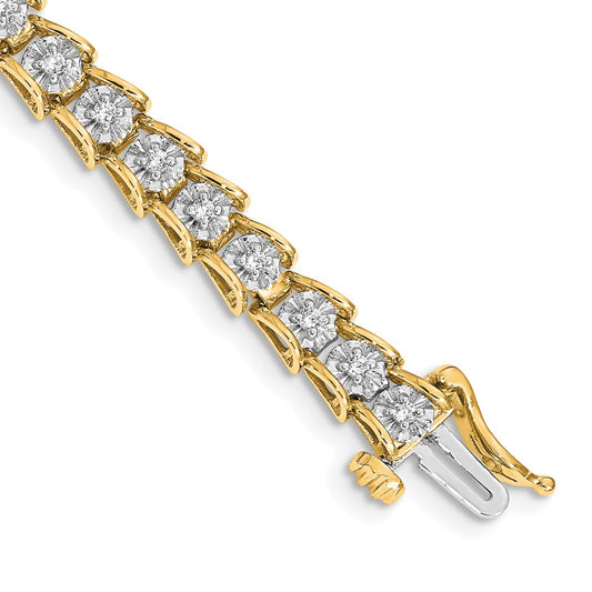 14k Diamond Bracelet
