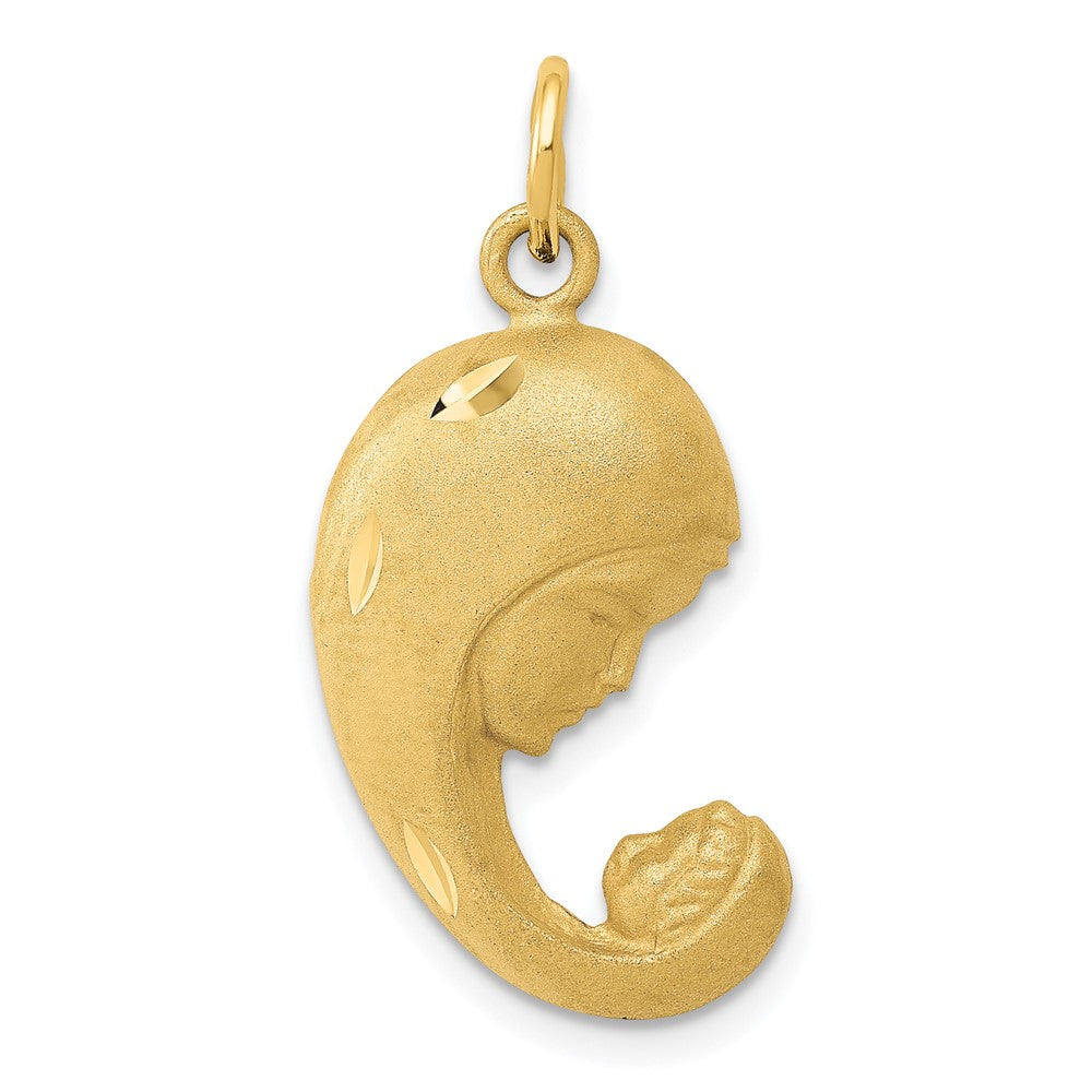 14k Mother and Charm