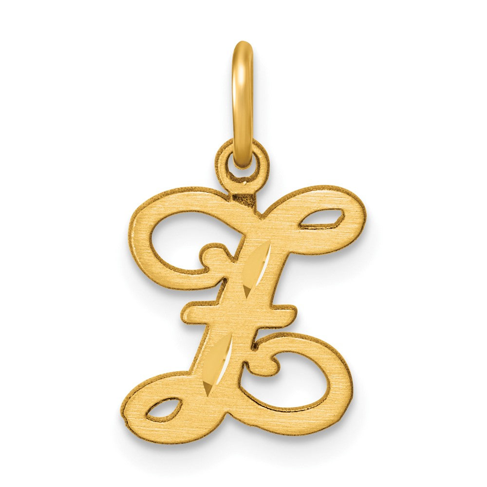 14k Initial Z Charm