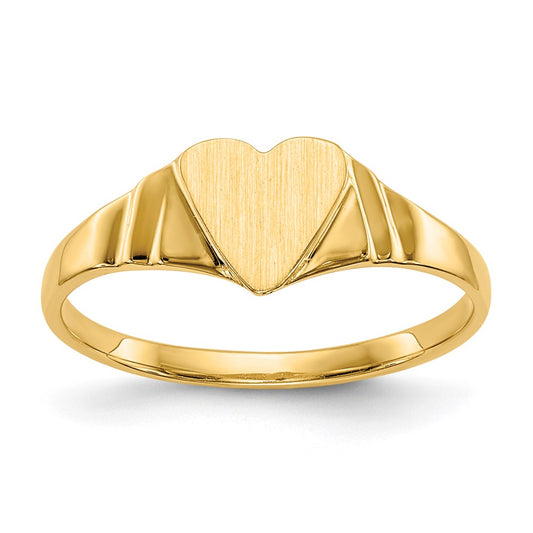 14k Children's Signet Ring