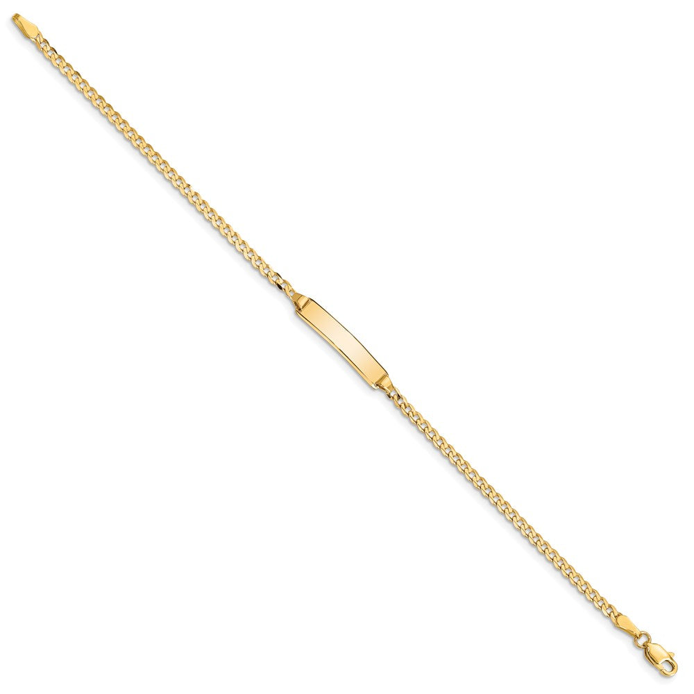14k Curb ID Bracelet