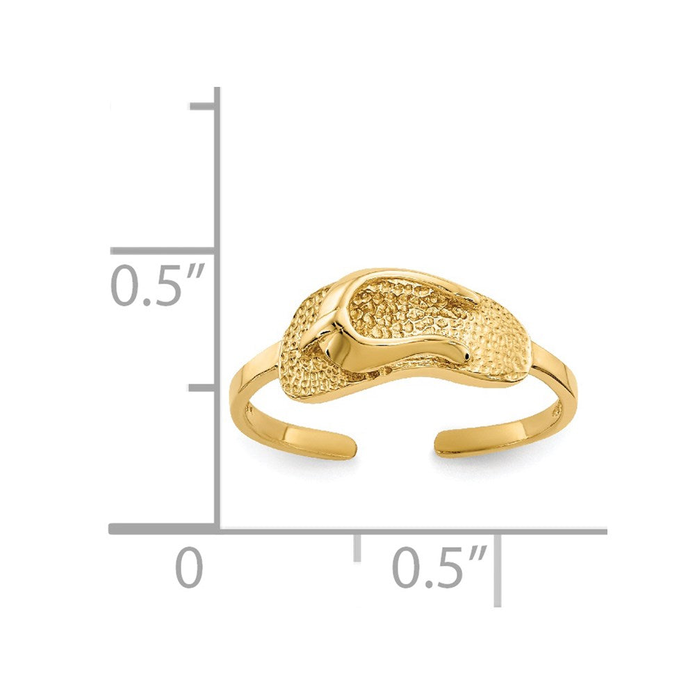 14k Sandal Toe Ring
