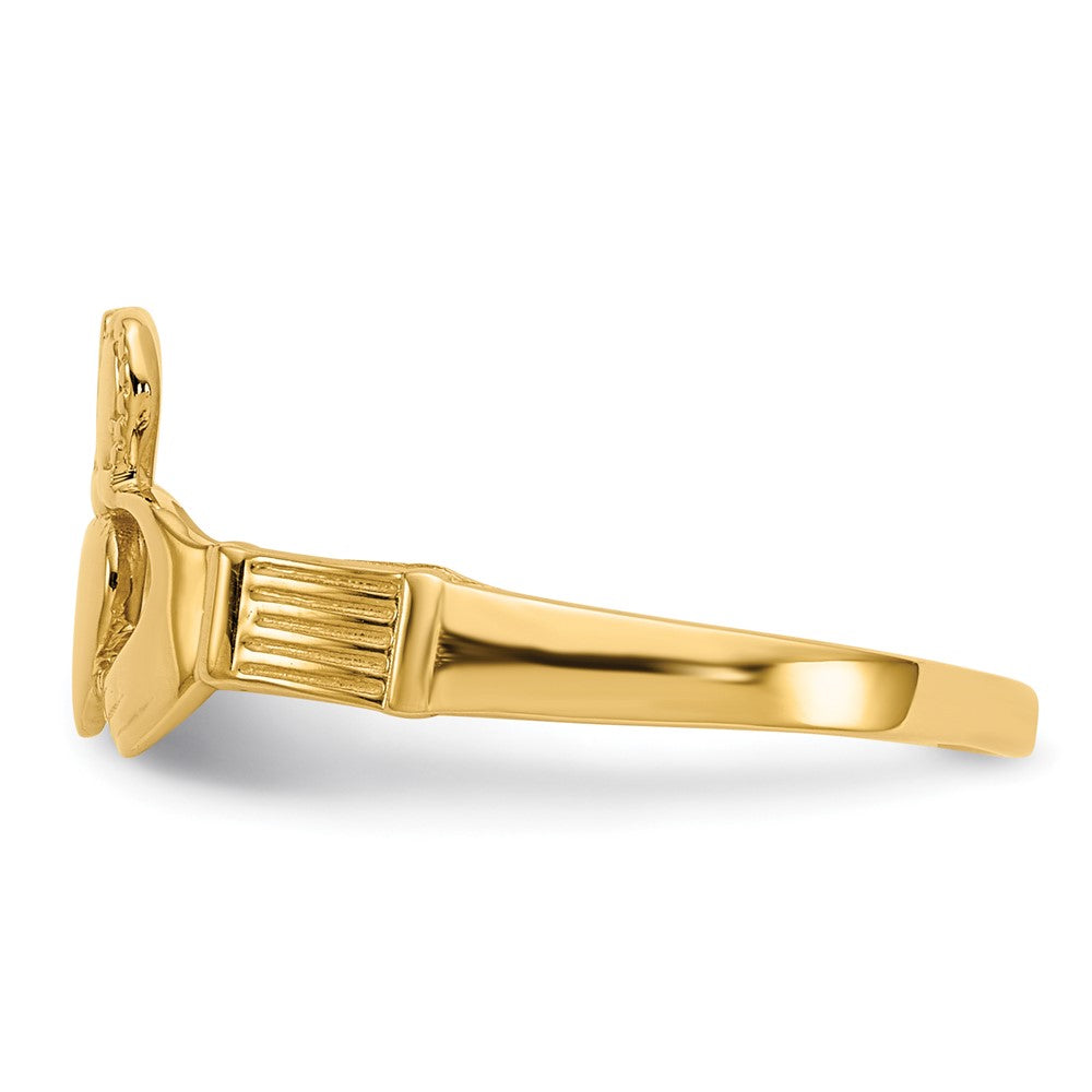 14k Claddagh Ring