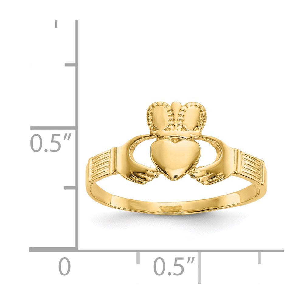 14k Claddagh Ring