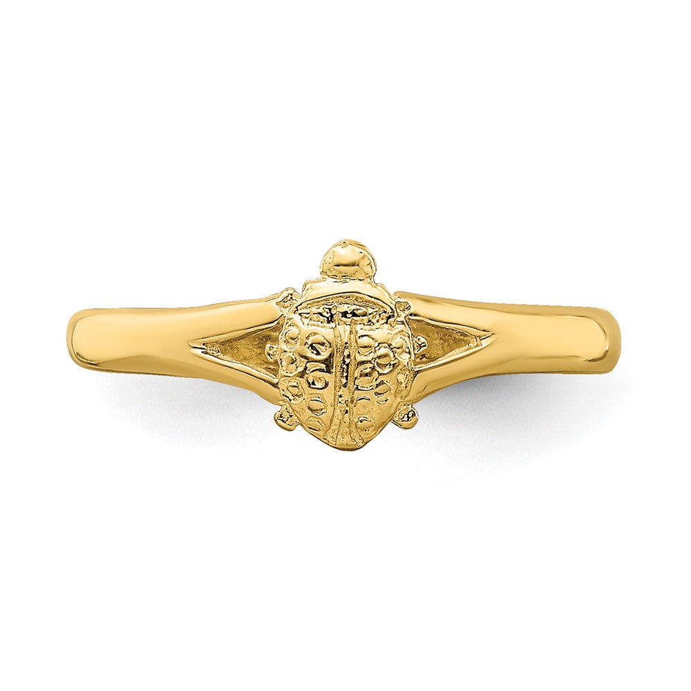 14k Ladybug Ring