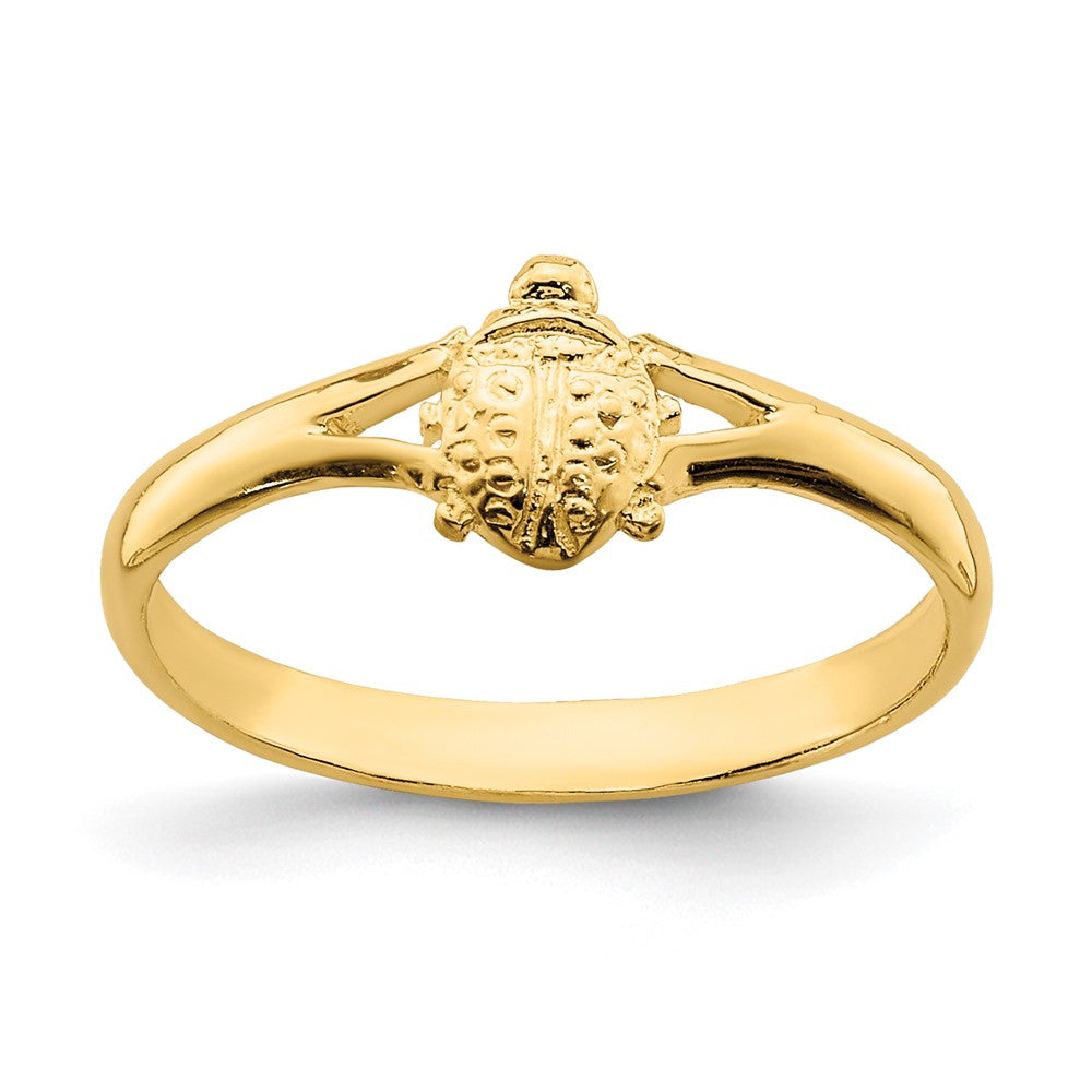 14k Ladybug Ring