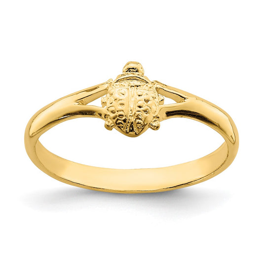14k Ladybug Ring