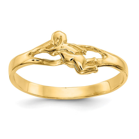14k Angel Ring