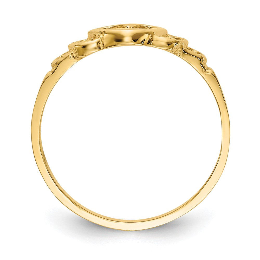 14k Heart Ring