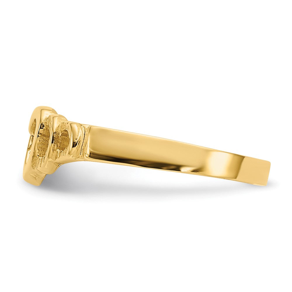 14k Heart Ring