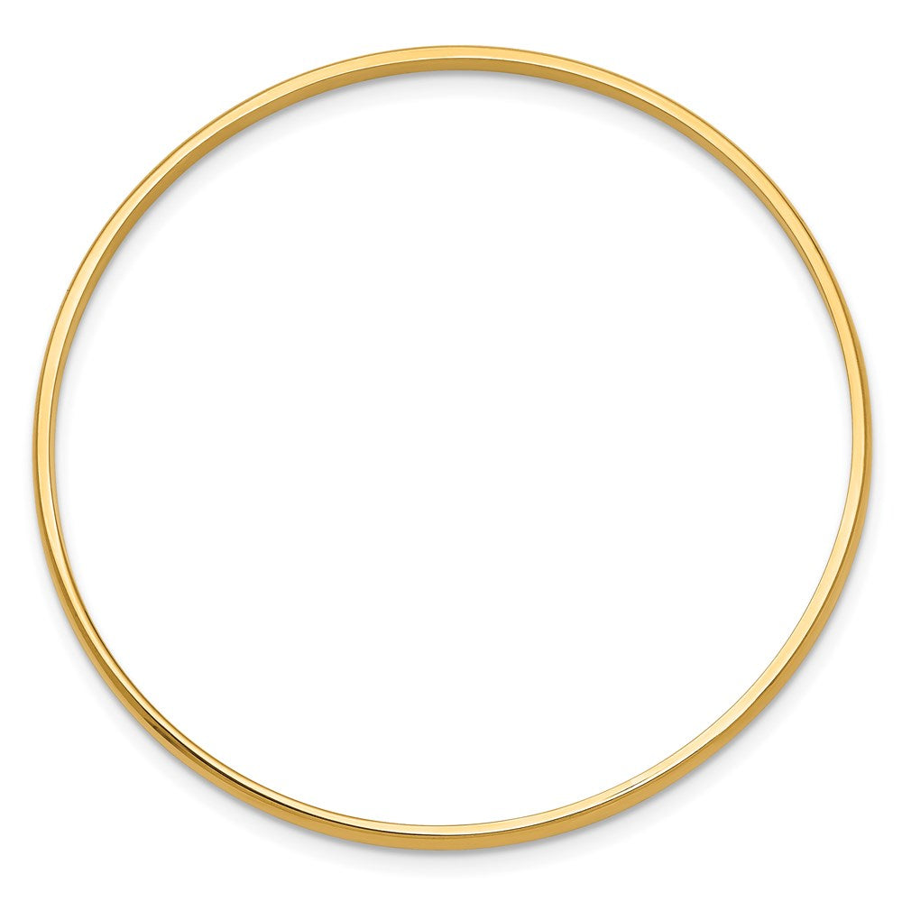 14k Slip-on Bangle Bracelet