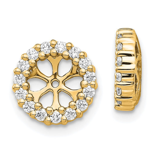 14k Diamond Earring Jackets