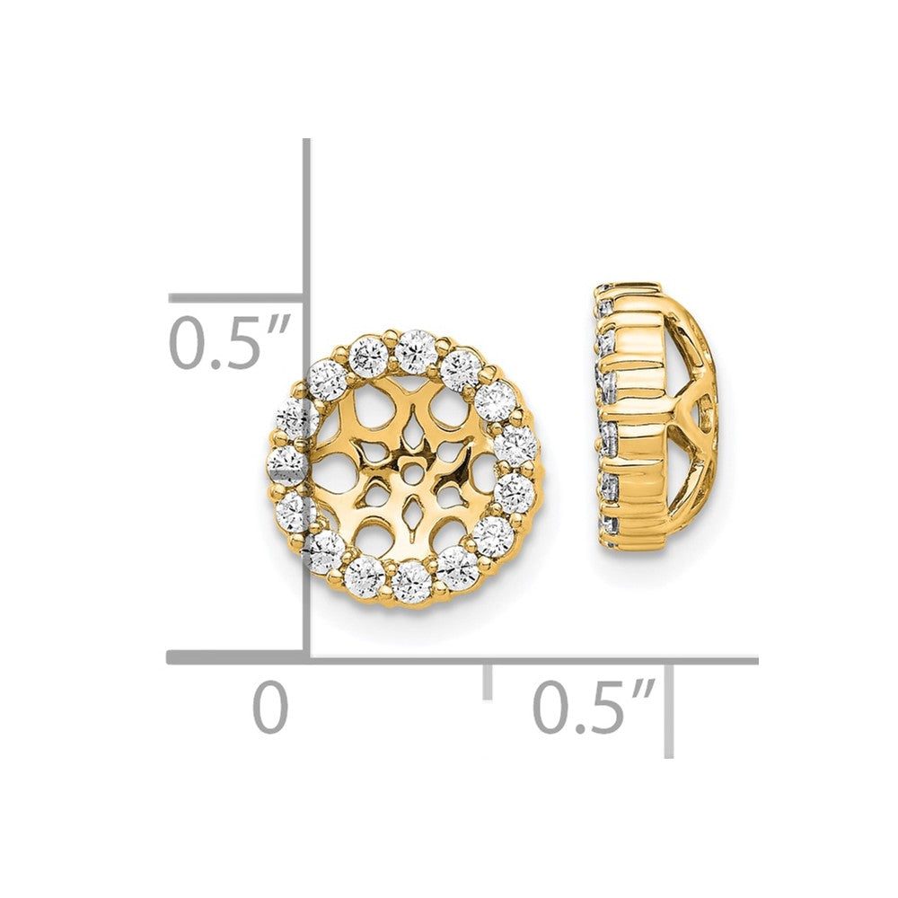 10k Diamond Earring Jackets