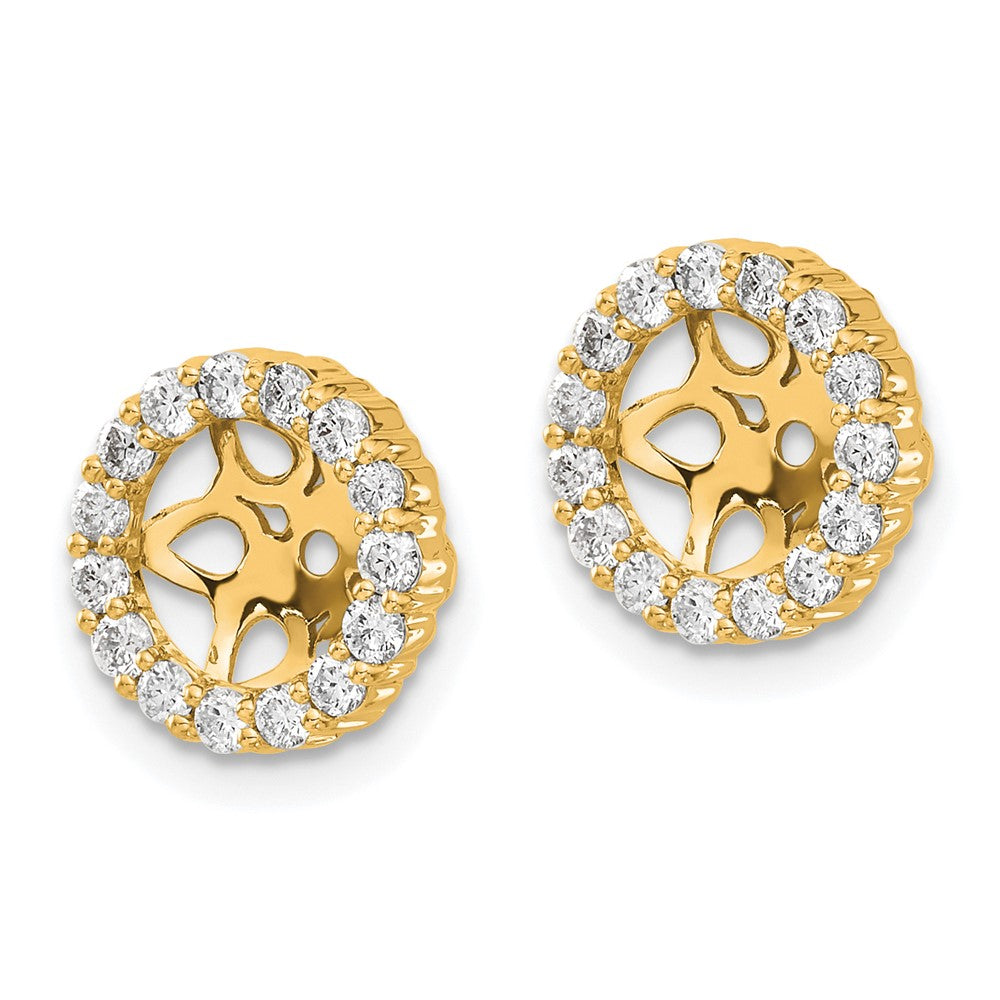 14k Diamond Earring Jackets