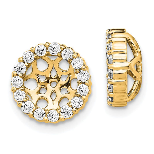 14k Diamond Earring Jackets