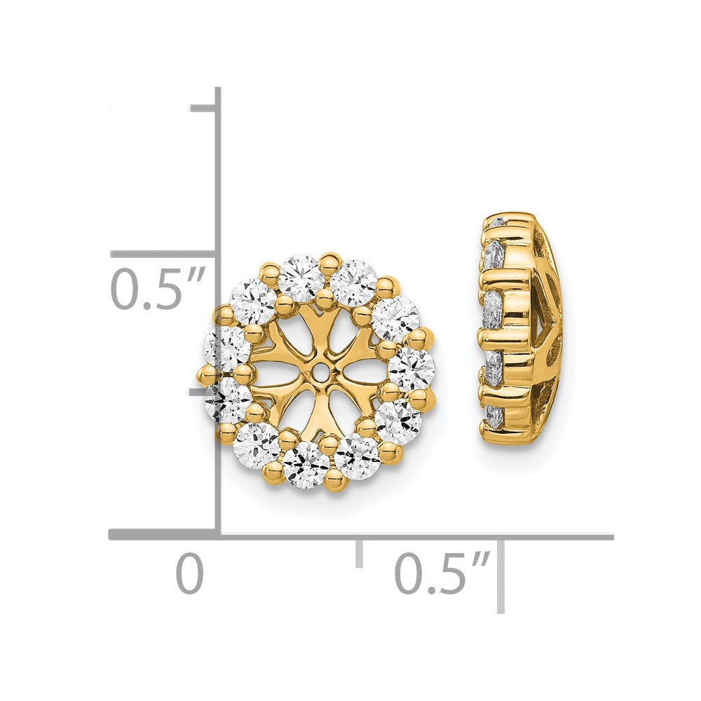 10k Diamond Earring Jackets