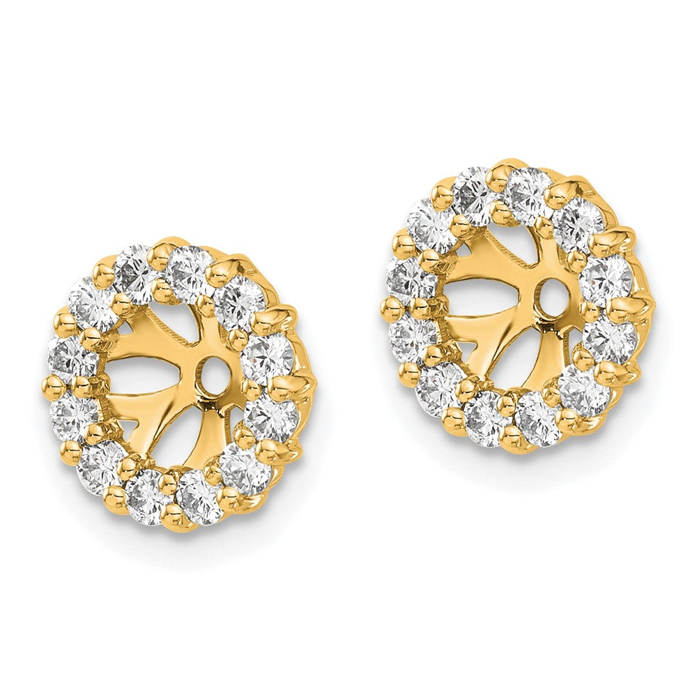 14k Diamond Earring Jackets