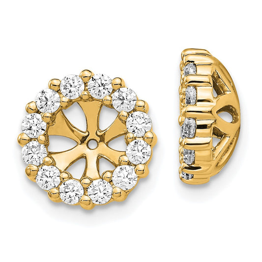 14k Diamond Earring Jackets